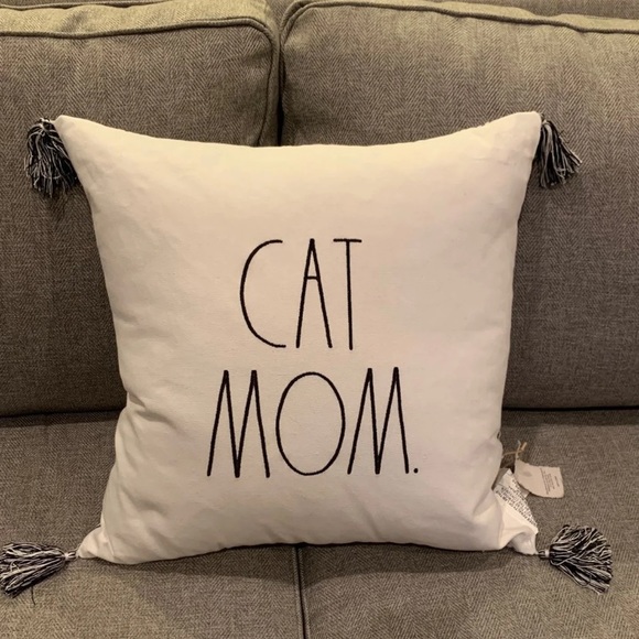 Rae Dunn Other - Rae Dunn CAT MOM pillow